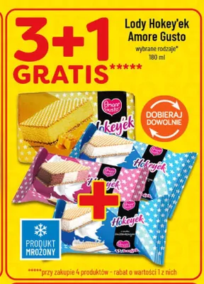 Lody Hokey'ek Amore Gusto promocja w POLOmarket