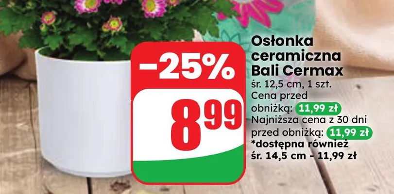 Osłonka ceramiczna Bali Cermax promocja w Dino