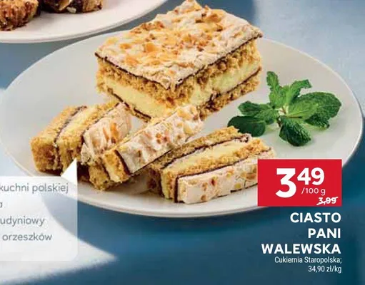 Ciasto pani Walewska promocja w Stokrotka