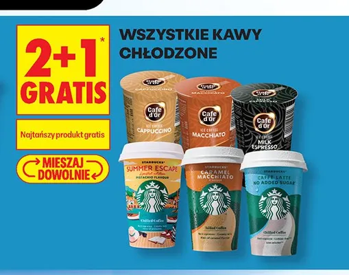 Kawy chłodzone promocja w Biedronka