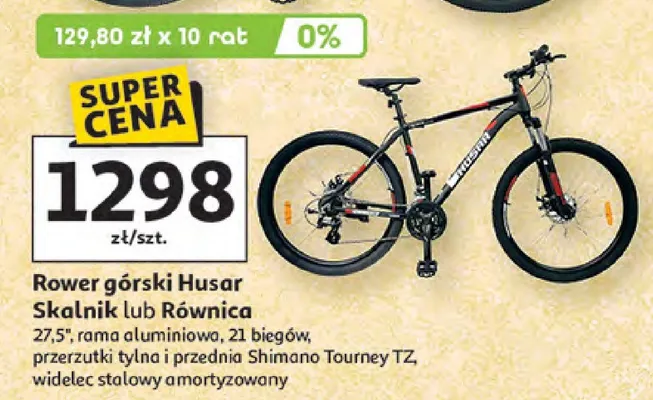 Rower górski Równica promocja w Auchan