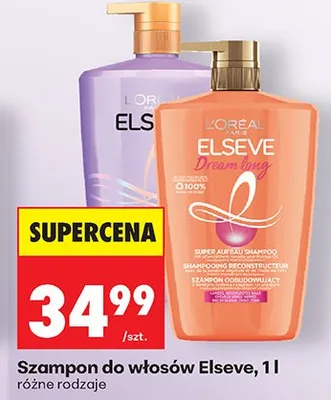 Szampon do włosów różne rodzaje promocja w Biedronka