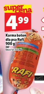 Karma baton dla psa Rafi 900 g promocja w TOPAZ