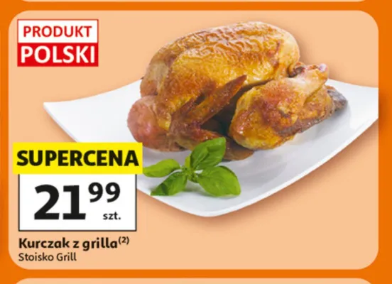 Kurczak z grilla promocja w Auchan