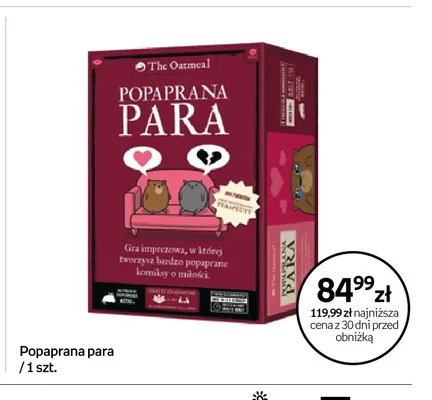 Gra karciana Popaprana para The Oatmeal promocja w Empik