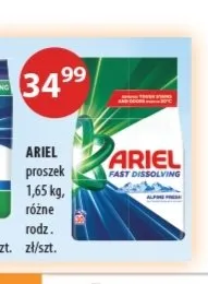 Proszek do prania Ariel Fast Dissolving promocja w Drogerie Laboo