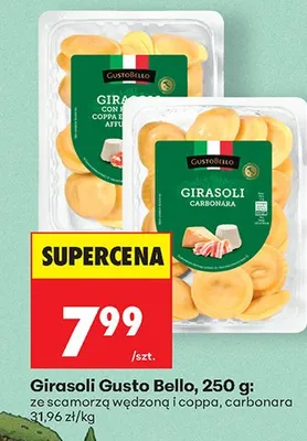 Pierożki Girasoli carbonara promocja w Biedronka