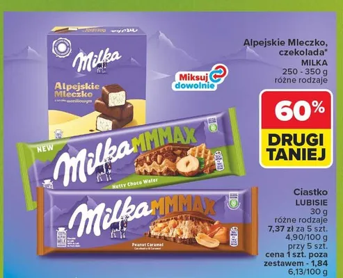 Czekolada Milka MMMAX Nutty Choco Wafer promocja w Carrefour