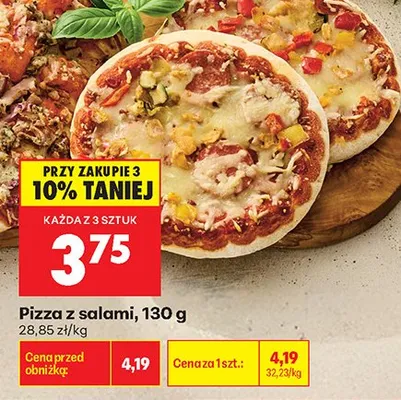 Pizza z salami promocja w Biedronka