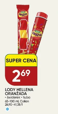 Lody Hellena Oranżada tuba promocja w Chata Polska
