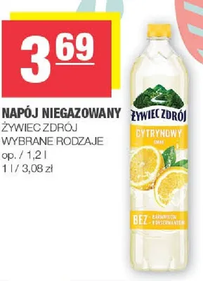 Napój niegazowany promocja w SPAR