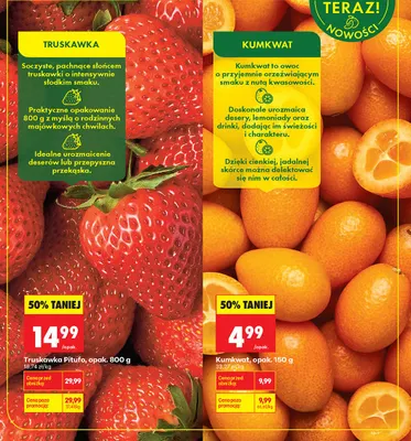 Truskawka Pitufo promocja w Biedronka