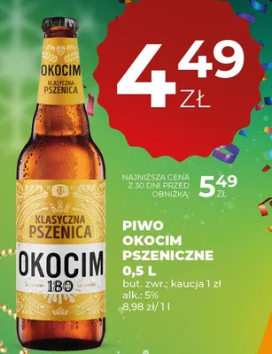 Piwo promocja w Duży Ben