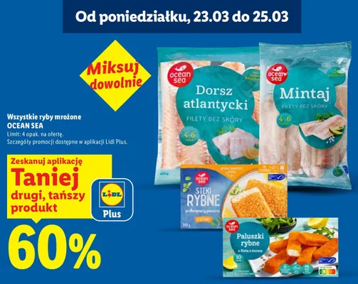 Steki rybne w chrupiącej panierce promocja w Lidl