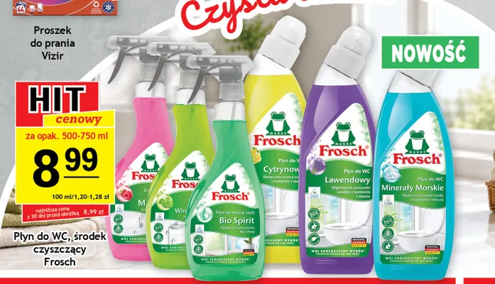 Winogronowy środek czyszczący Frosch promocja w Gram Market