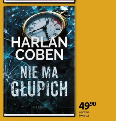 Książka Harlan Coben Nie ma głupich oprawa twarda promocja w Empik