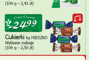 Cukierki Mieszko promocja w CEZAR Delikatesy