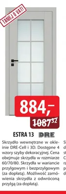 Skrzydło wewnętrzne Estra 13 promocja w Dobre Dla Domu