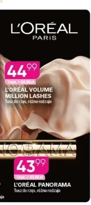 Tusz do rzęs L'ORÉAL Panorama promocja w Drogerie Koliber