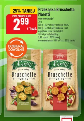 Przekąska Bruschetta Maretti Pizza promocja w POLOmarket