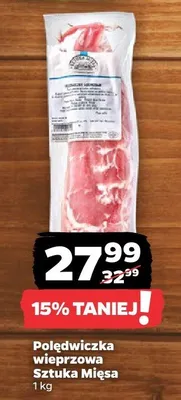 Polędwiczka wieprzowa Sztuka Mięsa promocja w Netto