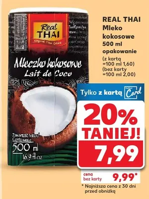 Mleczko kokosowe Lait de Coco promocja w Kaufland