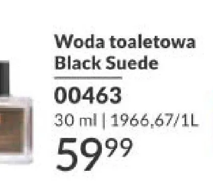 Woda toaletowa Black Suede promocja w AVON
