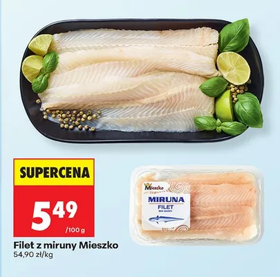 Filet z miruny promocja w Biedronka