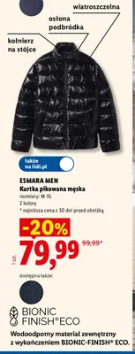 Kurtka pikowana męska promocja w Lidl