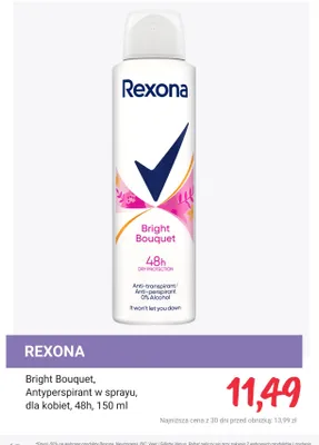 Antyperspirant w sprayu Bright Bouquet dla kobiet 48h promocja w Rossmann