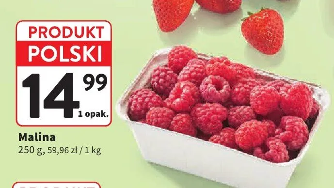 Malina polska promocja w Intermarche