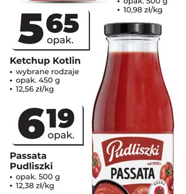 Passata Pudliszki promocja w Odido