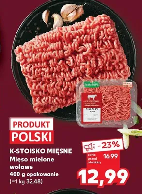 Mięso mielone wołowe promocja w Kaufland