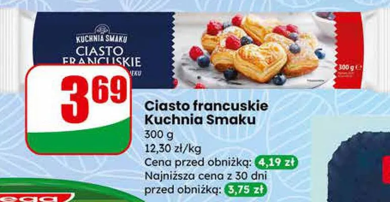 Ciasto francuskie Kuchnia Smaku promocja w Dino