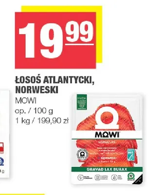 Łosoś atlantycki norweski Mowi promocja w SPAR