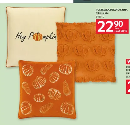 Poszewka dekoracyjna 40x40 cm Selgros promocja w Selgros