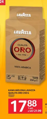 Kawa mielona Lavazza Qualita Oro promocja w Selgros