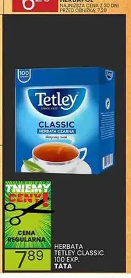 Herbata Tetley Classic promocja w Wafelek