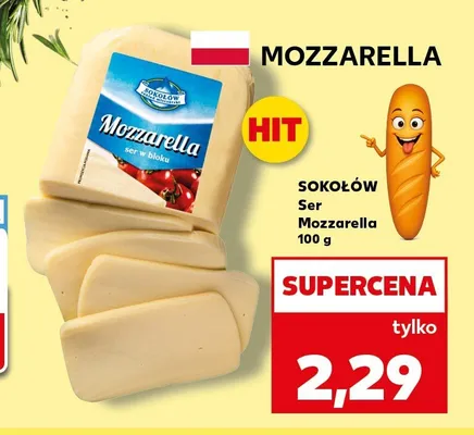 Ser Mozzarella Sokołów promocja w Kaufland