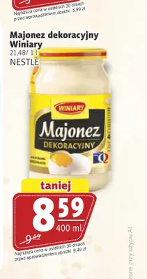 Majonez dekoracyjny Winiary promocja w Prim Market