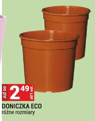 Doniczka ECO różne rozmiary promocja w Merkury Market