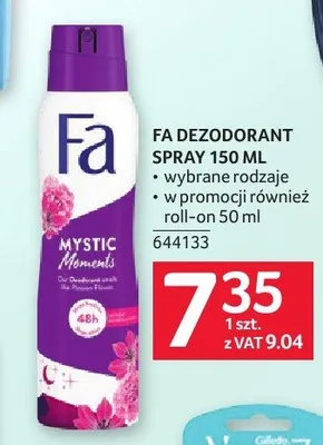 Dezodorant spray FA 150ml promocja w Selgros