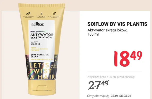 Aktywator skrętu loków promocja w Rossmann