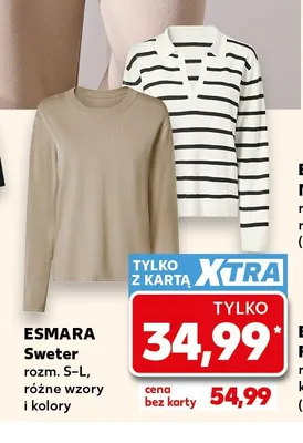 Sweter Esmara promocja w Kaufland