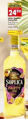 Likier Soplica Party Fizz mango marakuja 21% promocja w Biedronka