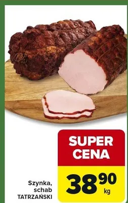 Szynka schab tatrzański promocja w Carrefour Express