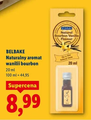 Naturalny aromat wanilii bourbon promocja w Lidl