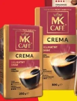 Kawa mielona MK Café Crema promocja w Biedronka