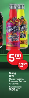 Drink Slang Modżajto promocja w Żabka