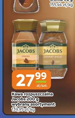 Kawa rozpuszczalna Jacobs Crema promocja w Społem Częstochowa